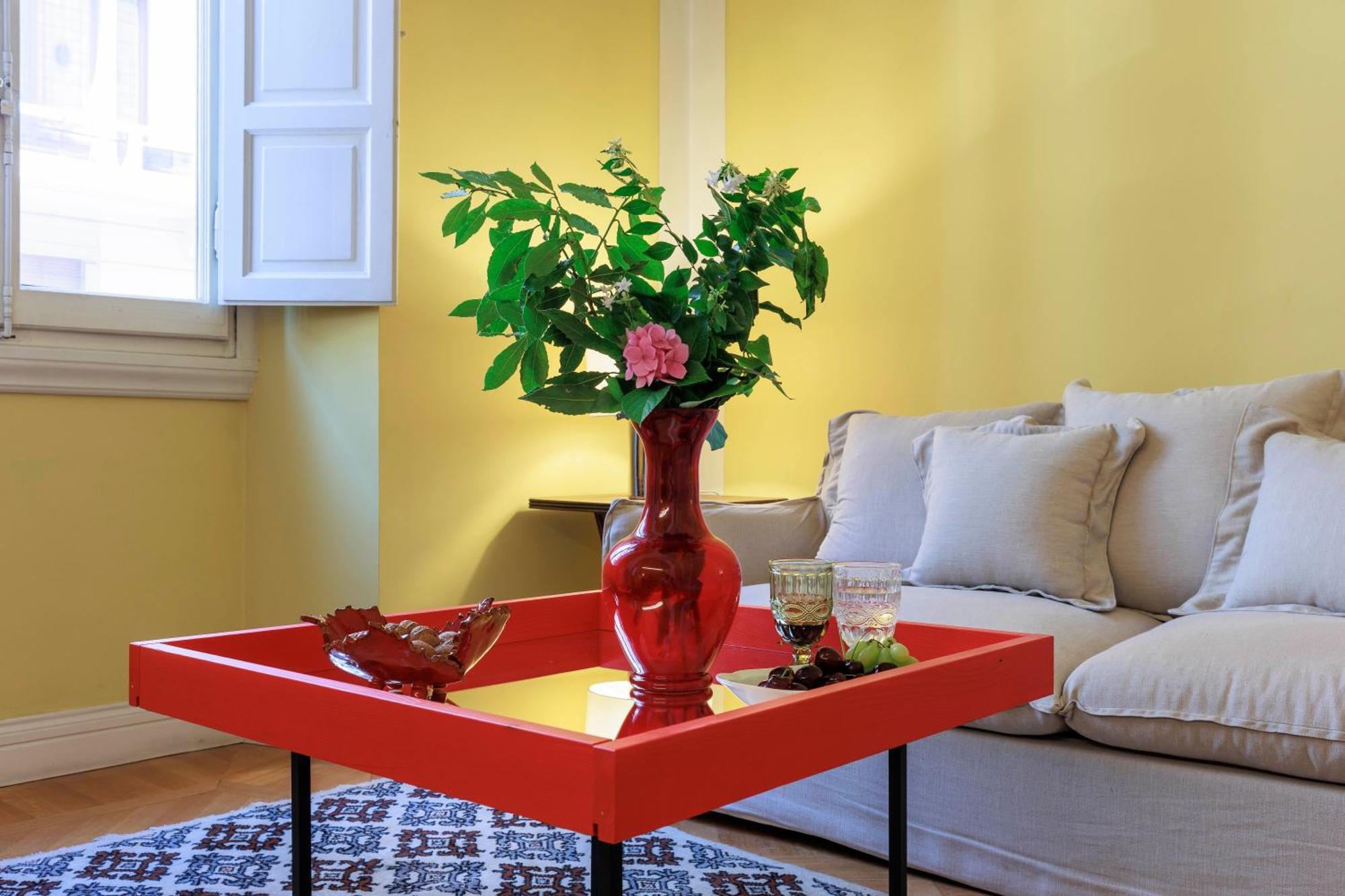 Florence Huge Apartment With Private Garden Bagian luar foto